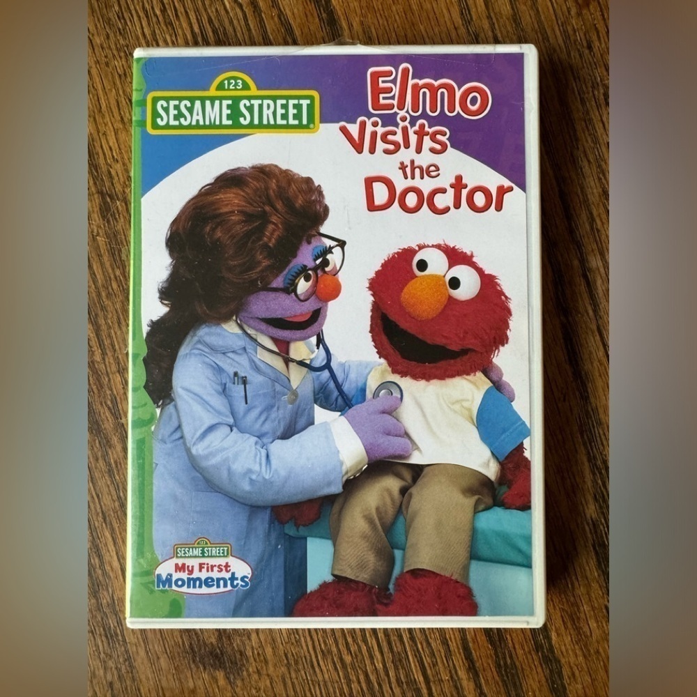 Sesame Street Elmo Goes To The Doctor DVD
